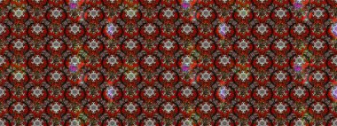 Çiçekli çiçek deseni, suluboya. Süslü kumaş deseni. Raster deseni.