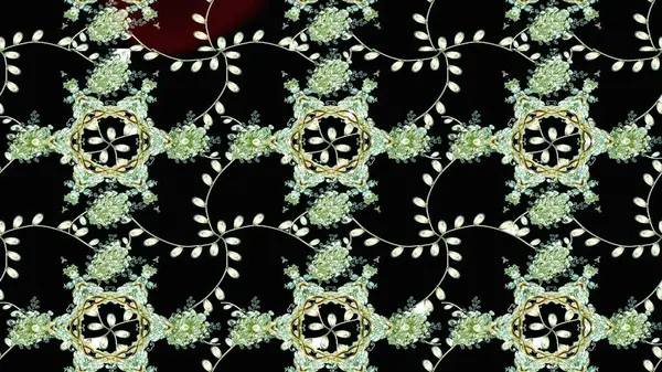 Raster illüstrasyonu. Renkli Bahar Teması eskiz kalıbı. Düz Çiçek Elementleri Tasarımı. Siyah, nötr ve yeşil renklerde zarif çiçek buketi.