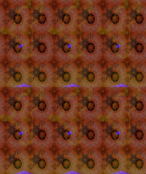 Sevimli çiçek raster deseni. Kahverengi renkli çiçekler. Düz Çiçek Elementleri Tasarımı. Renk Bahar Teması eskiz şablonu.