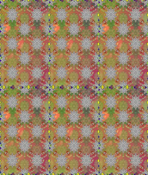 Güzel çiçek deseni. Renkli Bahar Teması eskiz kalıbı. Gri ve kahverengi renkli çiçekler. Düz Çiçek Elementleri Tasarımı.