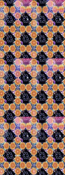 Tomurcukları çiçek olan sevimli bir çiçek deseni. Raster illüstrasyonu. Kumaş, tekstil, duvar kağıdı baskısı için. Eskiz geçmişi. Raster. Antika retro tarzı.