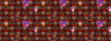 Küçük çiçekte güzel bir desen. Motley illüstrasyonu. Küçük renkli çiçekler. Çiçekli bahar çiçekleri. Robot resim. Moda baskıları için zarif bir şablon.