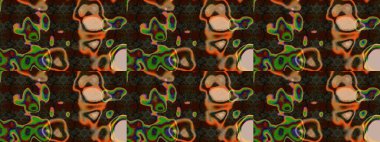 Güzel suluboya yaz çiçekleri deseni..