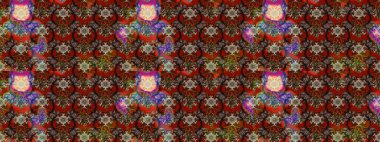 Çiçek ve yapraklı çiçek deseni. Raster illüstrasyonu. Küçük çiçekli şirin desen.