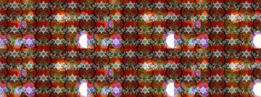 Robot resim. Moda baskıları için zarif bir şablon. Çiçekli yaz çiçekleri. Küçük çiçekte güzel bir desen. Motley illüstrasyonu. Küçük renkli çiçekler..