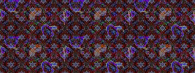 Küçük çiçekteki sevimli çiçek deseni. Raster illüstrasyonu. Güzel kumaş deseni. Güzel karalamalı çiçek deseni çiz..