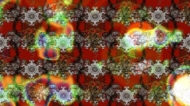 Robot resim. Çiçekli bahar çiçekleri. Küçük renkli çiçekler. Motley illüstrasyonu. Moda baskıları için zarif bir şablon. Küçük çiçekte şirin desenler.