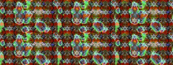 Düz Çiçek Elementleri Tasarımı. Renkli Bahar Teması eskiz kalıbı. Taslak desenli, modaya uygun kumaş deseni. Raster illüstrasyonu. Şirin çiçek elementleri..