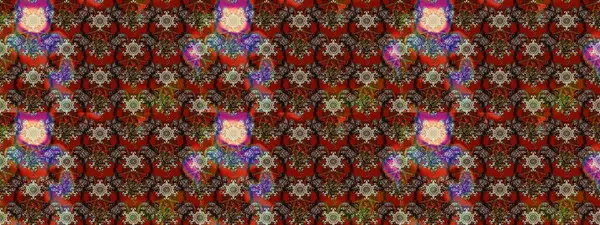 Çiçek ve yapraklı çiçek deseni. Raster illüstrasyonu. Küçük çiçekli şirin desen.