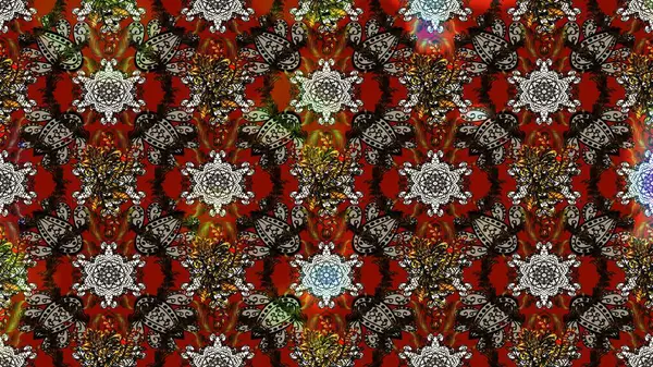 Raster güzel bir çiçek deseni çizmiş. Bahar mevsimi. Tatil havası. Nazik romantik baskı.