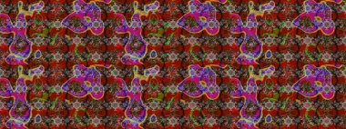 Raster Güzel kumaş deseni. Çiçek arkaplan ile soyut zarafet çizim deseni.