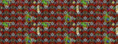 Hediye ambalaj kağıdı, tebrik kartları, posterler ve pankart tasarımı. Çiçekler kırmızı, kahverengi ve gri renklerde. Raster düz çiçek çizim deseni.