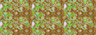 Çiçekli el çizimi çizimi deseni. Modern yeşillik, kahverengi ve nötr raster arka plan duvar kağıdı çizimi, klasik çizgi çizgisi, desenli desenli çiçekler, çiçekli süsler..