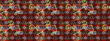 Güzel kumaş deseni. Güzel suluboya yaz çiçekleri deseni..