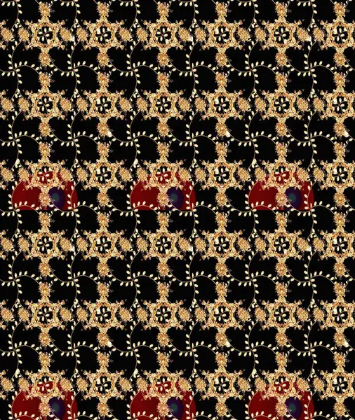 Raster illüstrasyonu. Tekstil veya kitap kapakları, imalat, duvar kağıtları, baskı, hediye paketi ve yapıştırma kitabı için çiçek eskizi geçmişi. Küçük ölçekli çiçeklerdeki basit sevimli desen.