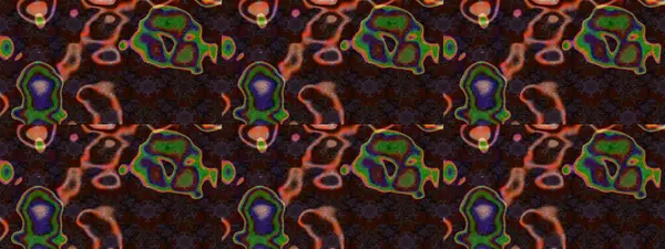 Raster illüstrasyonundaki çiçek desenli çizim. Kahverengi, gri ve siyah renkte çiçekler.