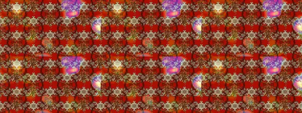 Kahverengi, kırmızı ve bej renkli çiçekler. Tropik çiçekler. Gömlek çizimi Arkaplan Deseni.