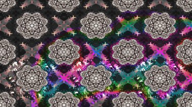 Küçük çiçekteki sevimli çiçek deseni. Gri renkli çiçekler.