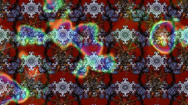 Çiçekler, dallar, bitkiler ve çiçekler. Güzel kumaş deseni. Raster illüstrasyonu. El çizimi.