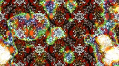 Düz Çiçek Elementleri Tasarımı. Sketch Colour Spring Theme eskiz kalıbı. Sevimli çiçek raster deseni. Kahverengi, gri ve kırmızı renkte çiçekler.