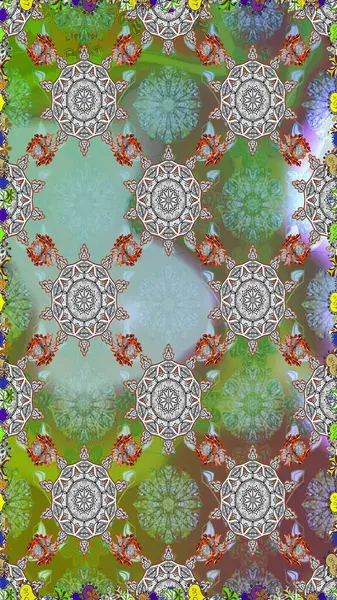 Sevgililer günü ve tebrik kartı konsepti için şık bir davetiye. Üst manzara, yumuşak gri ve yeşil renk tarzı. Manzaralı çiçek deseni. Çiçek kompozisyonu, el boyası, hassas şablon..