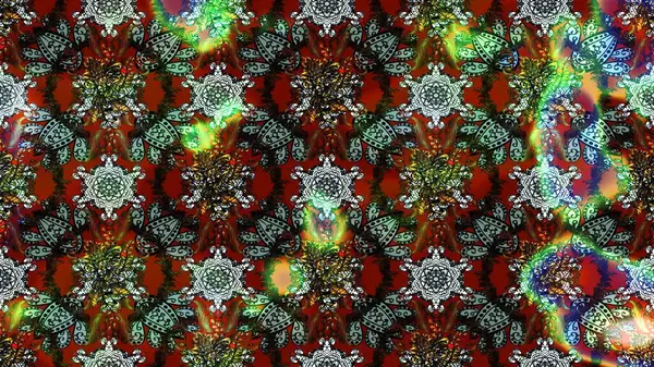 Çiçekli çiçek deseni, suluboya. Düz Çiçek Elementleri Tasarım Raster illüstrasyonu. Kahverengi, gri ve yeşil renkte çiçekler. Renkli Bahar Teması çizim kalıbı.