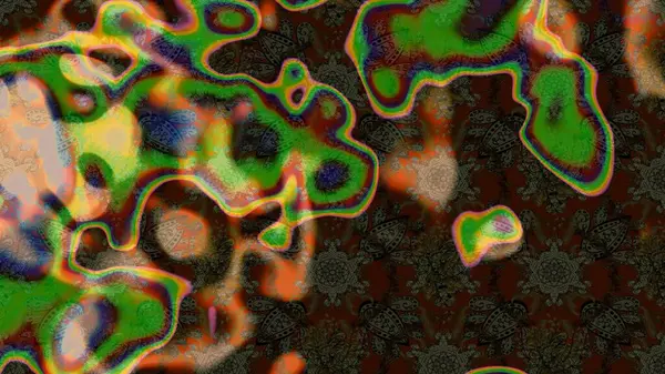 Çiçekler suluboya tarzında kahverengi, yeşil ve gri renklerde. Kahverengi, yeşil ve gri renkte çiçekli çizim deseni.