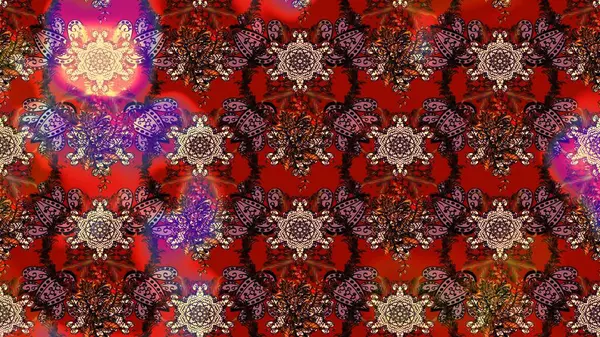 Raster. Güzel suluboya çiçekler, parlak resim ilham verici, kırmızı ve pembe çiçek desenli eskiz arka plan.