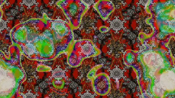 Raster illüstrasyonu. Flower eskiz arka planı. Çiçek deseni. Şatafatlı bahar bahçesi dokusu.