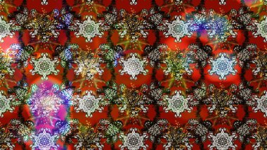 Çiçekli el çizimi çizimi deseni. Modern, kahverengi, gri ve kırmızı raster arka plan duvar kâğıdı resimleriyle klasik çizgili, desenli desenli çiçekler, çiçekli süsler..