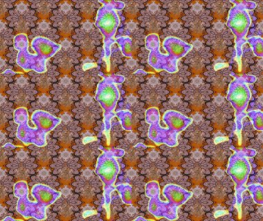 Çiçek kompozisyonu, el boyası, hassas şablon. Sevgililer günü ve tebrik kartı konsepti için şık bir davetiye. Manzaralı çiçek deseni. Üst görünüm, yumuşak kahverengi renk tarzı.