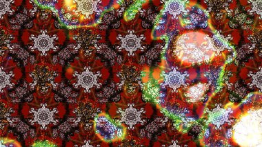 Tekstil ve kapak tasarımı için mükemmel. Renkli kahverengi, kırmızı ve siyah çizim kalıpları. Doodle tarzı. Kahverengi, kırmızı ve siyah renkte çiçekler. Elle çizilmiş sonbahar çiçeği deseni..