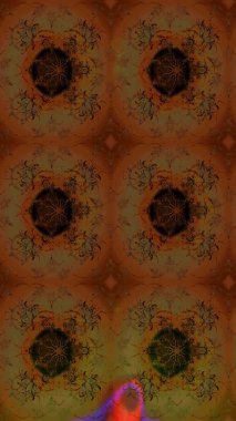 Kumaş, tekstil, duvar kağıdı baskısı için. Raster. Eskiz geçmişi. Eski usul. Raster illüstrasyonu. Tomurcukları çiçekli sevimli çiçek deseni..