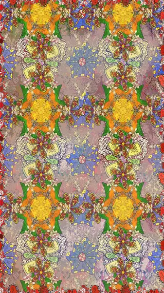 Sulu Boya Dikişsiz desen buket çiçek. Trendy yazdırma. Tonda. Çiçek suluboya çizimler ve zarif desen. Dekorasyon ve tasarım için güzel desen.