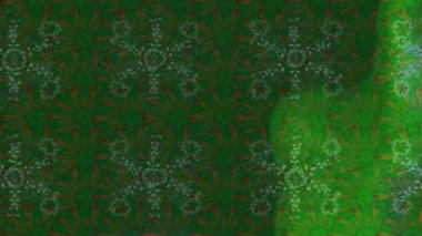 Renkli unsurlarla hareketli arka plan görüntüleri. Çiçekler. Eski model. Bayrak tarzı. Video kaydı. Şablon. Döngü. Kusursuz.. 