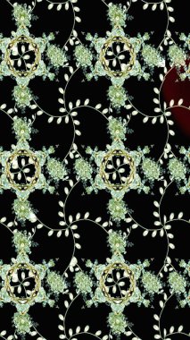 Siyah, nötr ve yeşil renklerde zarif çiçek buketi suluboya. Raster illüstrasyonu. Renkli Bahar Teması eskiz kalıbı. Düz Çiçek Elementleri Tasarımı.