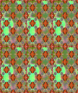 Sevimli çiçek desenli küçük çiçek. Raster resim. Sorunsuz.