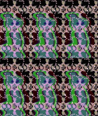 Paket kağıdı için en iyisi. Doğal kozmetik ürünleri, parfüm, çiçekçi dükkanı için bahar ihalesi tasarımı. Yeşil, siyah, nötr lale çiçekli Raster eskiz deseni. Karşılama ya da düğün geçmişi olarak kullanılabilir