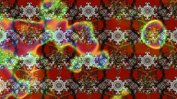 Çiçek arkaplanlı soyut zarafet eskiz deseni. Raster Güzel kumaş deseni.