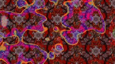 Moda baskıları için zarif bir şablon. Çiçekli bahar çiçekleri. Küçük renkli çiçekler. Motley illüstrasyonu. Küçük çiçekte şirin desenler.