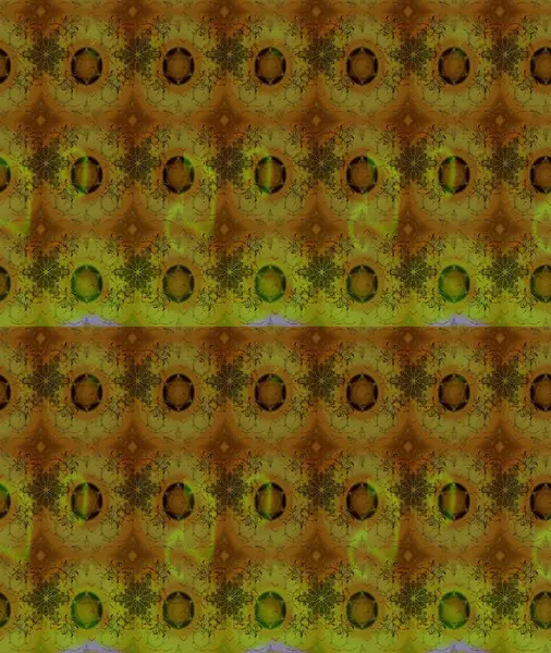 Küçük çiçekteki sevimli çiçek deseni. Raster illüstrasyonu. Kahverengi renkte çiçekler.