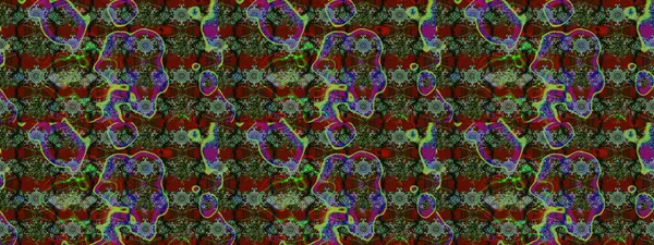 Küçük çiçekte hoş bir çiçek deseni var. Çiçeksel elementlerle süslenmiş zarif raster dokusu. Parlak çiçekli yeşil renkler üzerine soyut çizim deseni.