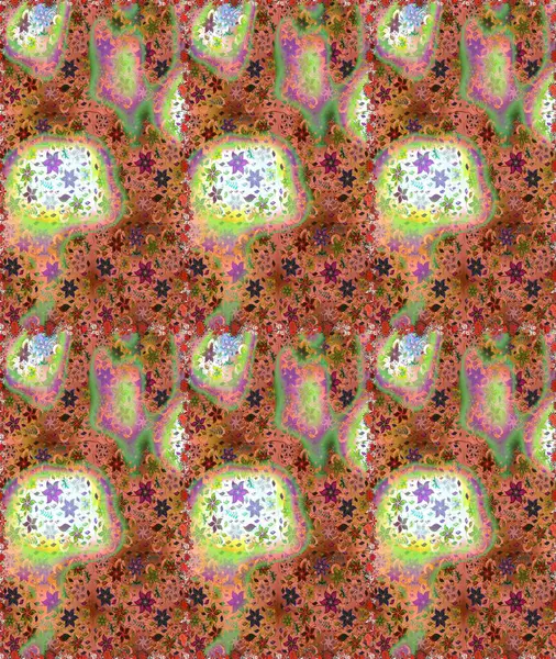 Raster resim. Sorunsuz. Sevimli çiçek desenli küçük çiçek.