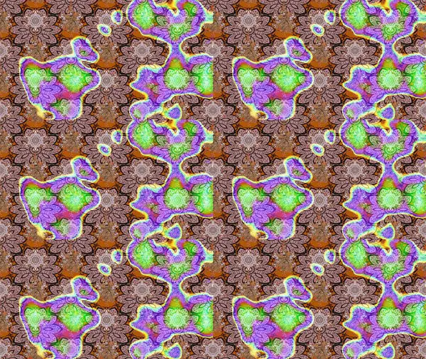 Raster stili kumaş deseni. Çiçekler suluboya çizim deseni.