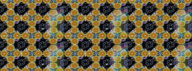 Sınır Kızılderili çiçekli paisley patten. Kusursuz süs izi. Etnik Mandala havlusu. Tebrik kartı geçmişi, boyama kitabı, arkaplan ve tekstil için kullanılabilir. Raster Henna tarzı.