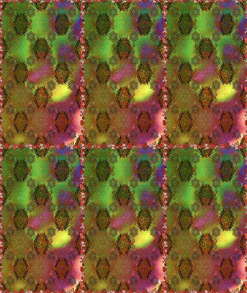 Kahverengi renkte sevimli çiçekler. Moda baskısı, albüm, ambalaj kağıdı ve duvar kağıdı için zarif dekoratif süslemeler. Küçük çiçekli basit, dikişsiz desen. Raster illüstrasyonu.