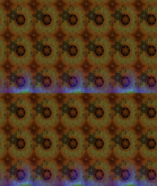 Yaprak ve çiçeklerin suluboya resimleri, kahverengi renklerdeki çizimler. Raster illüstrasyonu. Yumuşak, bahar çiçekleri kahverengi renklerde.