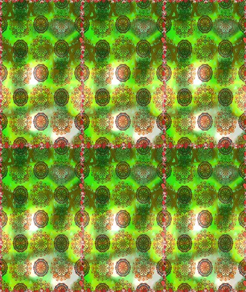 Raster güzel kumaş deseni. Soyut zerafet çiçek arka plan ile seamless modeli.