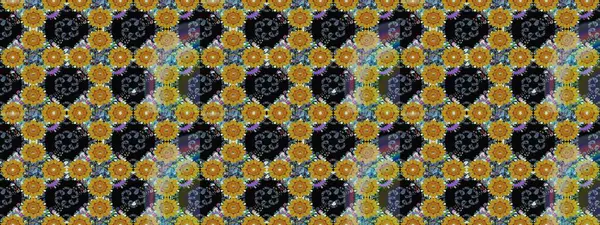 Sınır Kızılderili çiçekli paisley patten. Kusursuz süs izi. Etnik Mandala havlusu. Tebrik kartı geçmişi, boyama kitabı, arkaplan ve tekstil için kullanılabilir. Raster Henna tarzı.