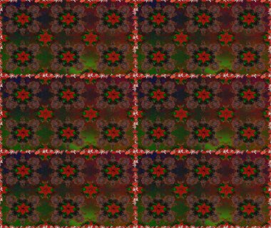 Etnik Mandala süsleme. Hint çiçek desenli madalyon desen. Kullanılabilir Tekstil, tebrik kartı, boyama kitabı, telefon durumda yazdırma için. Raster kına dövme stil.